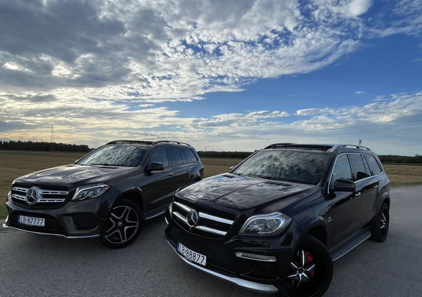 Mercedes-Benz GL cena 139999 przebieg: 138000, rok produkcji 2013 z Szepietowo małe 232